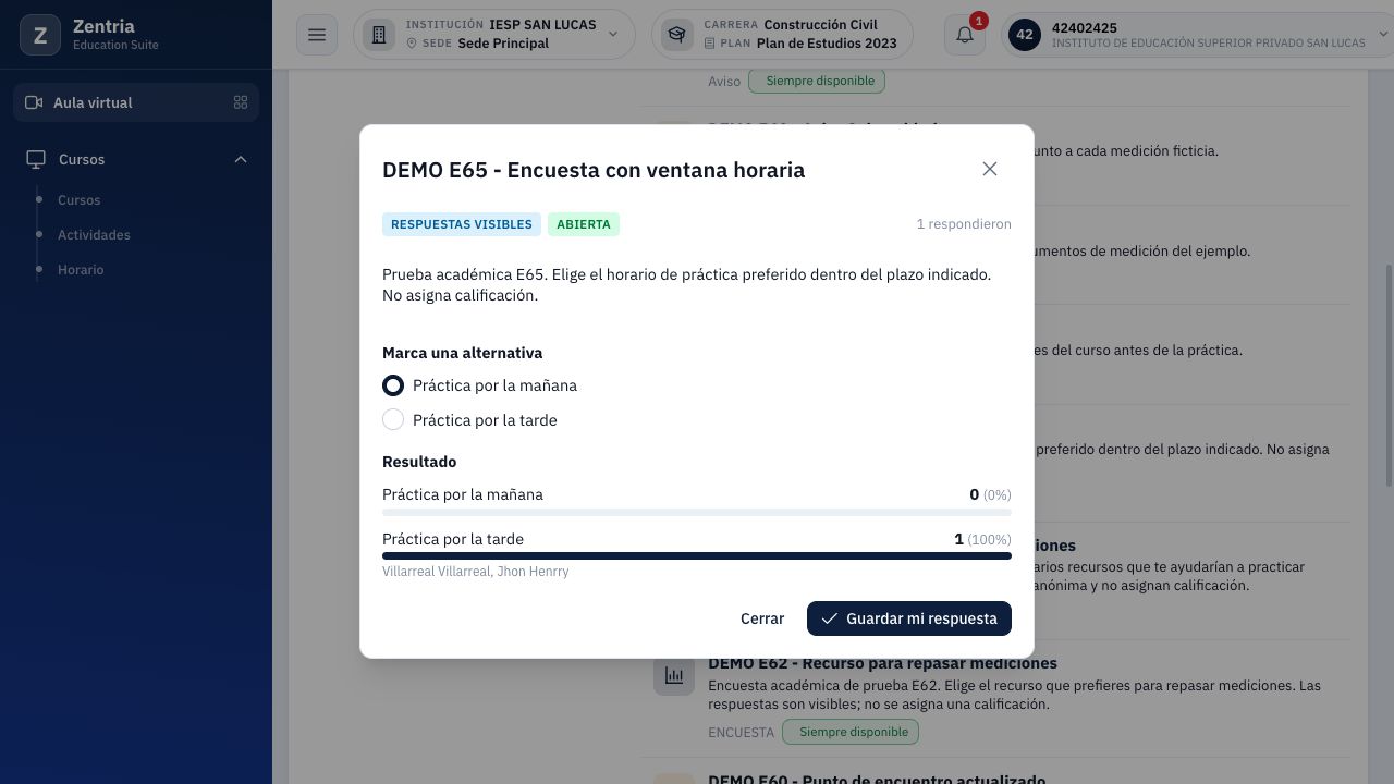 Cambio preparado a mañana: el resultado todavía corresponde al voto por la tarde hasta guardar.
