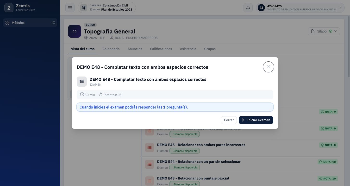 E48 antes de iniciar: treinta minutos, una pregunta y cero oportunidades consumidas de una permitida.