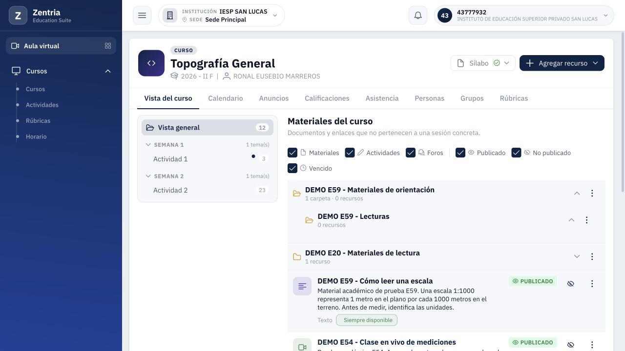 Lectura trasladada a la raíz y Publicada; las dos carpetas quedan conservadas sin recursos de lectura.